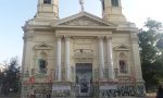 Una iglesia profanada en Chile