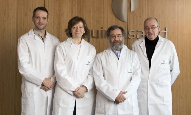 Juan Castro, Carme Ares, Alejandro Mazal y Raymond Miralbell forman el equipo médico del Centro de Protonterapia de Quirónsalud
