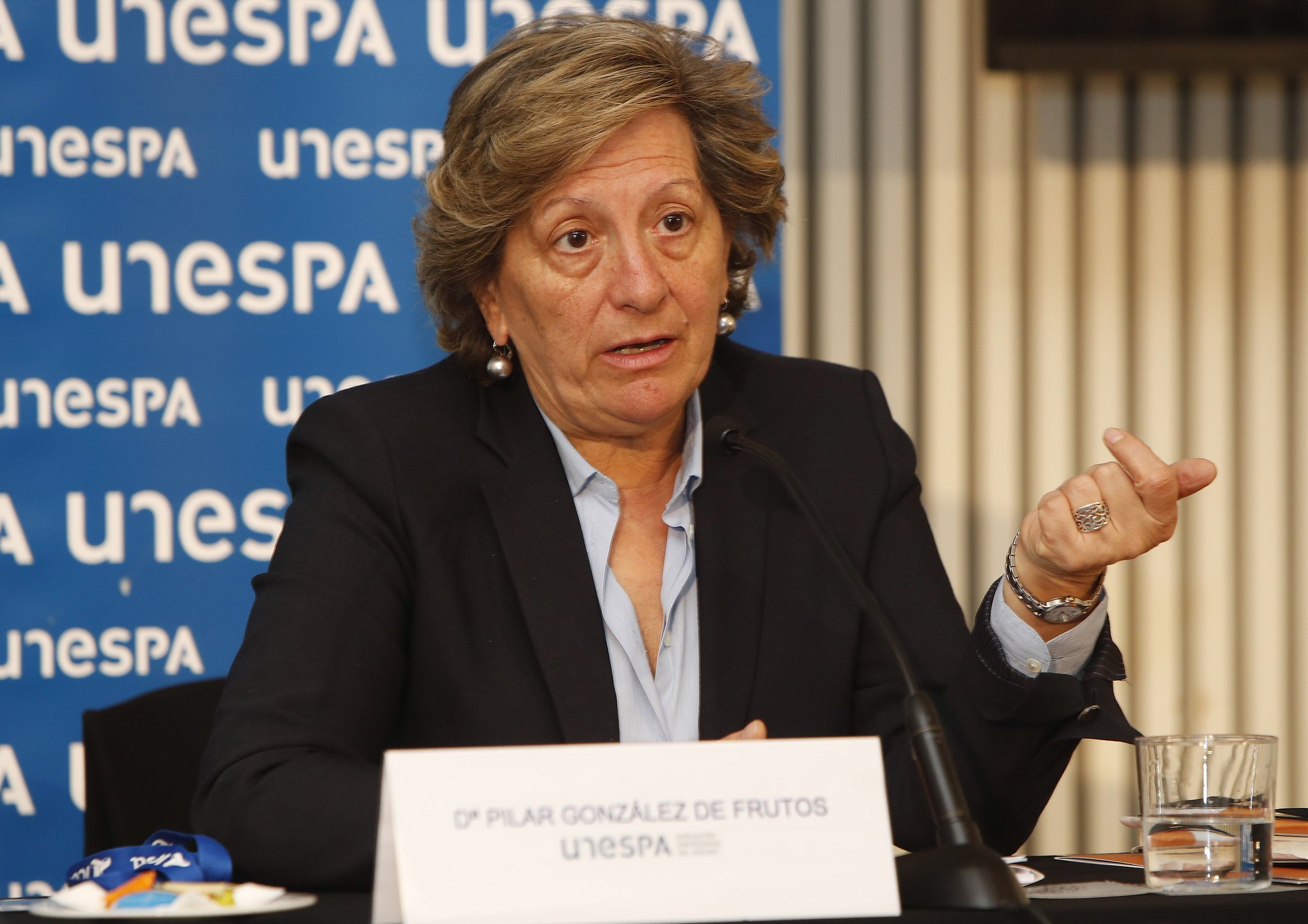 La presidenta de Unespa, Pilar González de Frutos, califica 2019 de ejercicio "prácticamente plano" La presidenta de Unespa, Pilar González de Frutos, califica 2019 de ejercicio "prácticamente plano"