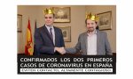 Sánchez e Iglesias víctimas del 'corona-virus'