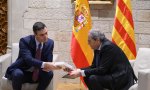 Dos presidentes en Cataluña. Sánchez supera todas las expectativas: "He venido a hablar de esperanza"