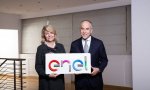 Patrizia Grieco, que pronto dejará de ser presidenta de Enel y Francesco Starace, CEO, que previsiblemente será reelegido