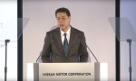 Makoto Uchida, CEO de Nissan, en la presentación de resultados