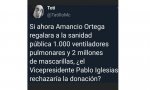 Una pregunta: Pablo Iglesias y Amancio Ortega, ¿dos hombres y un destino?