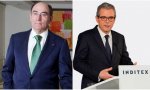 Galán, presidente y CEO de Iberdrola; y Pablo Isla, presidente ejecutivo de Inditex