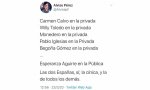 Las dos Españas... la socialista Carmen Calvo en la Ruber, la pepera y corruptísima Esperanza Aguirre, en la sanidad pública
