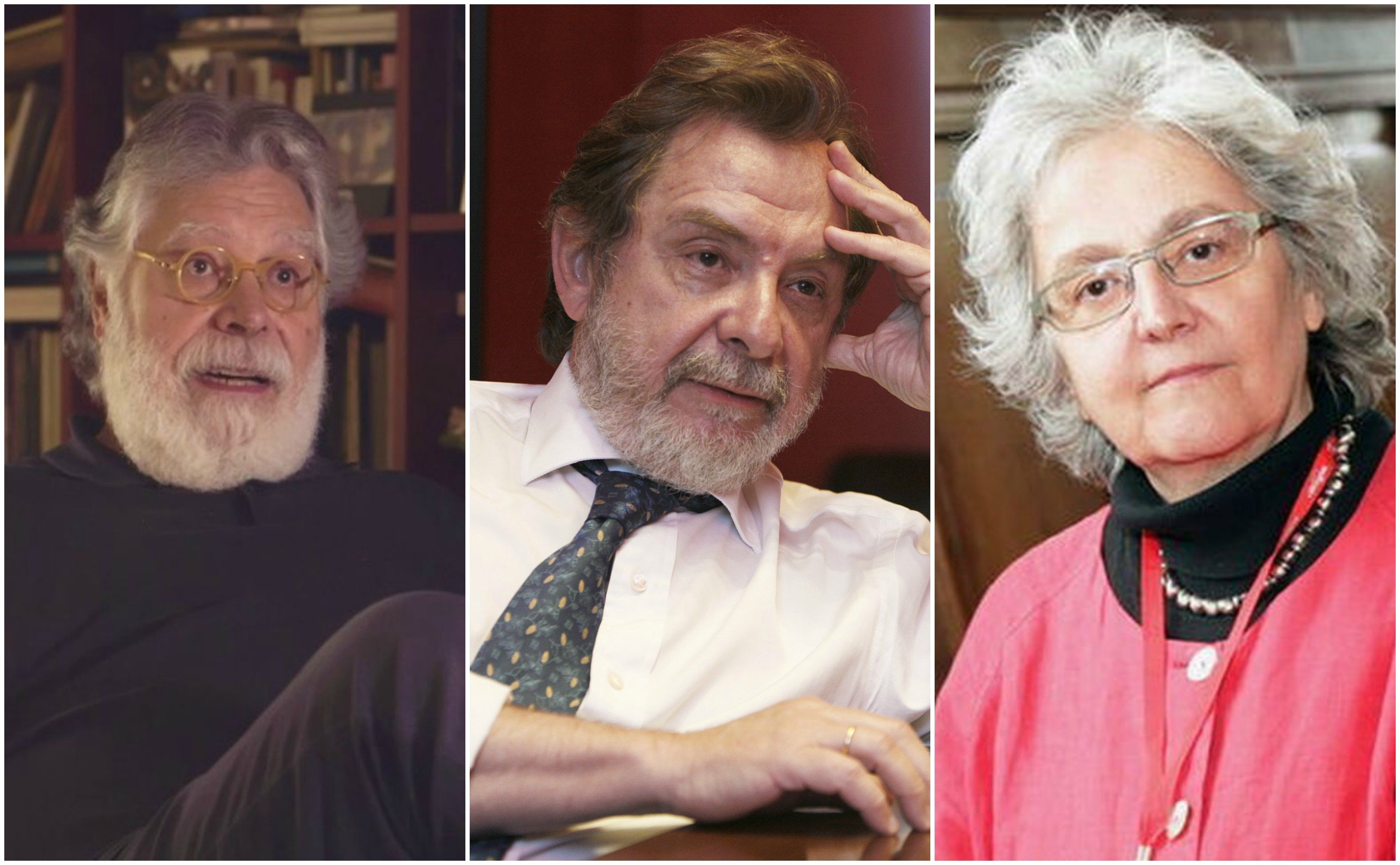 Joaquín Estefanía, Juan Luis Cebrián y Soledad Gallego Díaz