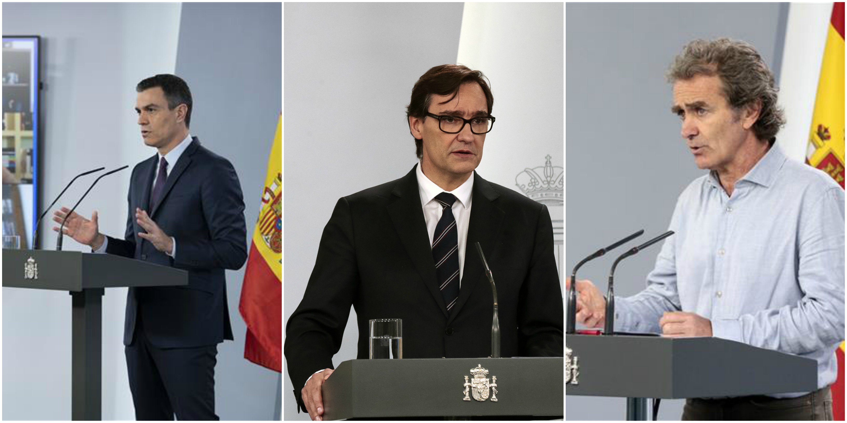 Sánchez, Illa y Simón Sánchez, Illa y Simón
