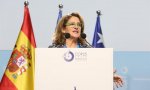 Teresa Ribera en la Cumbre del Clima celebrada en Madrid y presidida por Chile