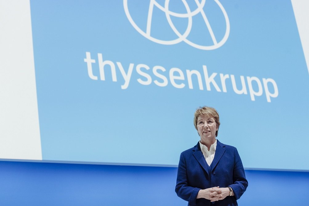 Fábrica de la multinacional siderúrgica alemana Thyssenkrupp en Móstoles (Madrid)