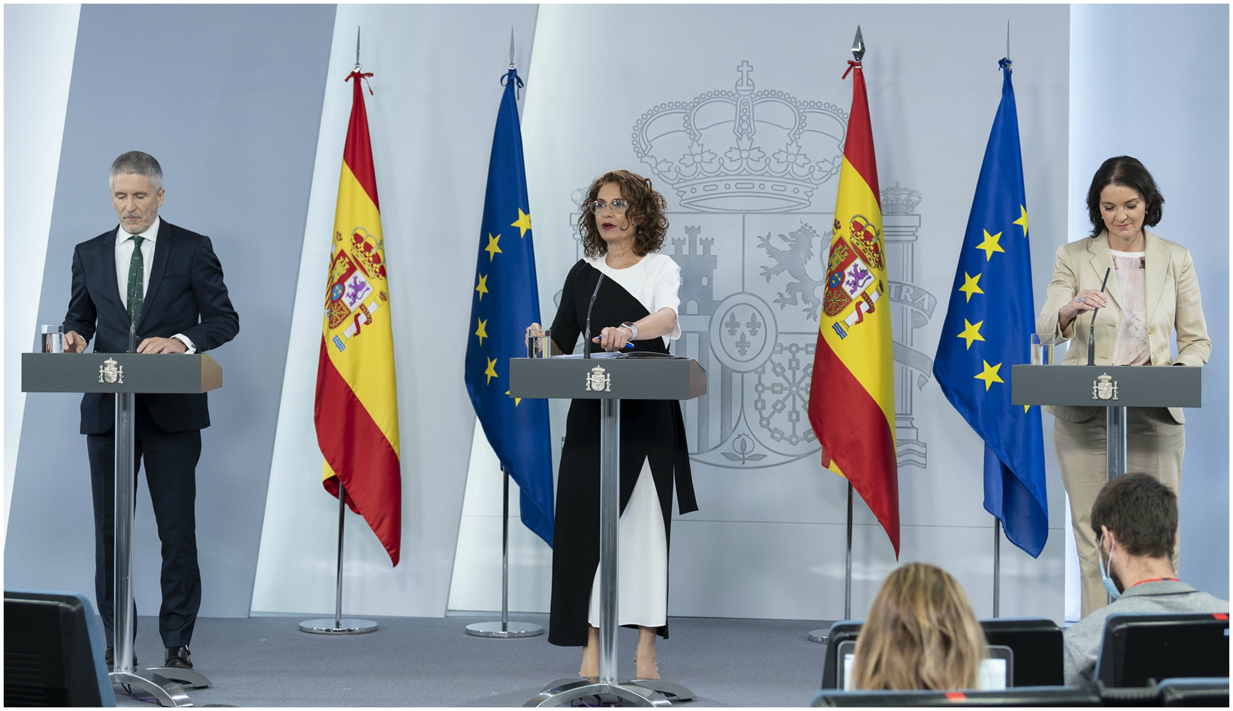 Marlaska, Montero y Maroto Marlaska, Montero y Maroto