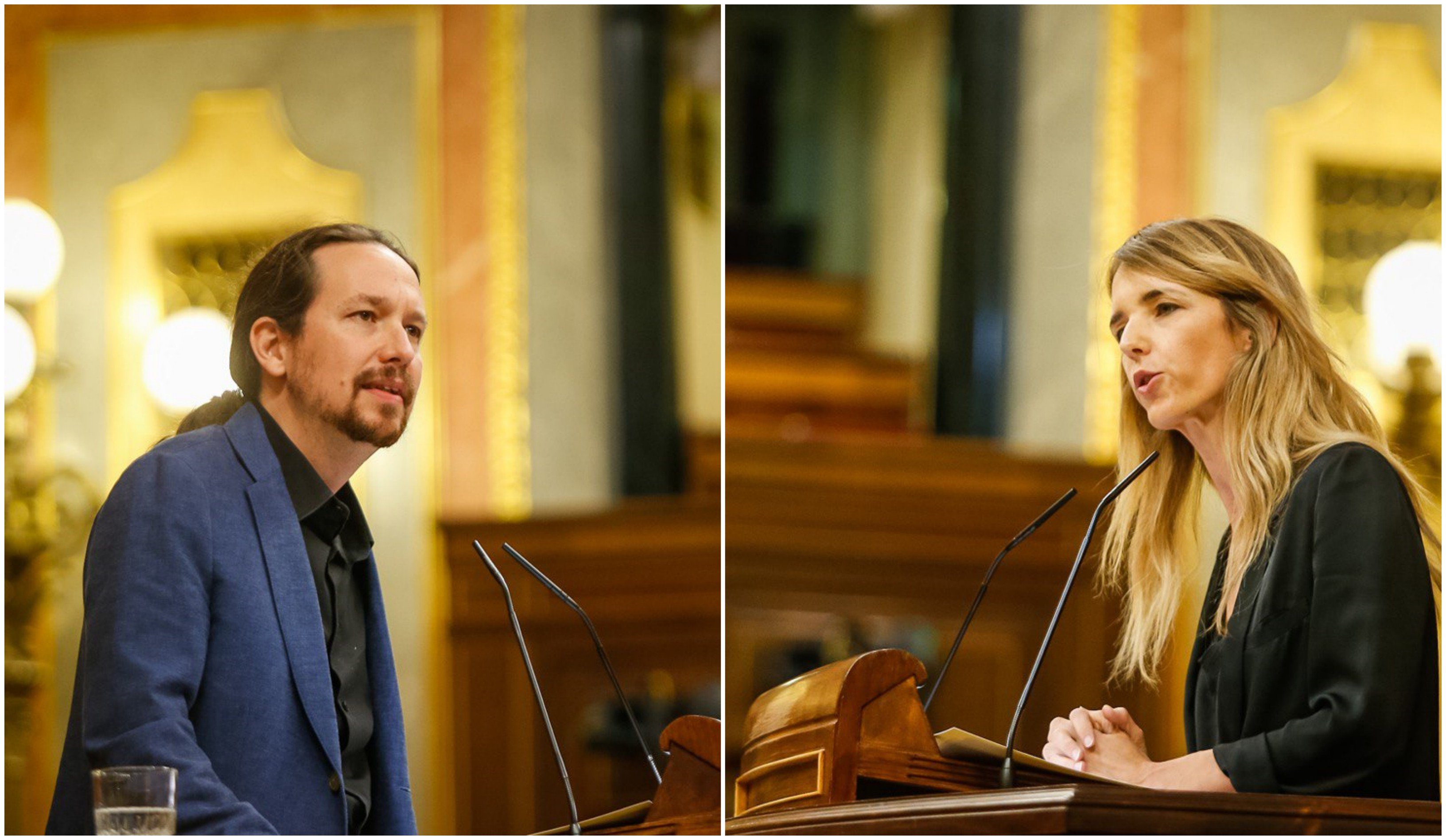 Cayetana llama terrorista al padre de Pablo Iglesias Cayetana llama terrorista al padre de Pablo Iglesias