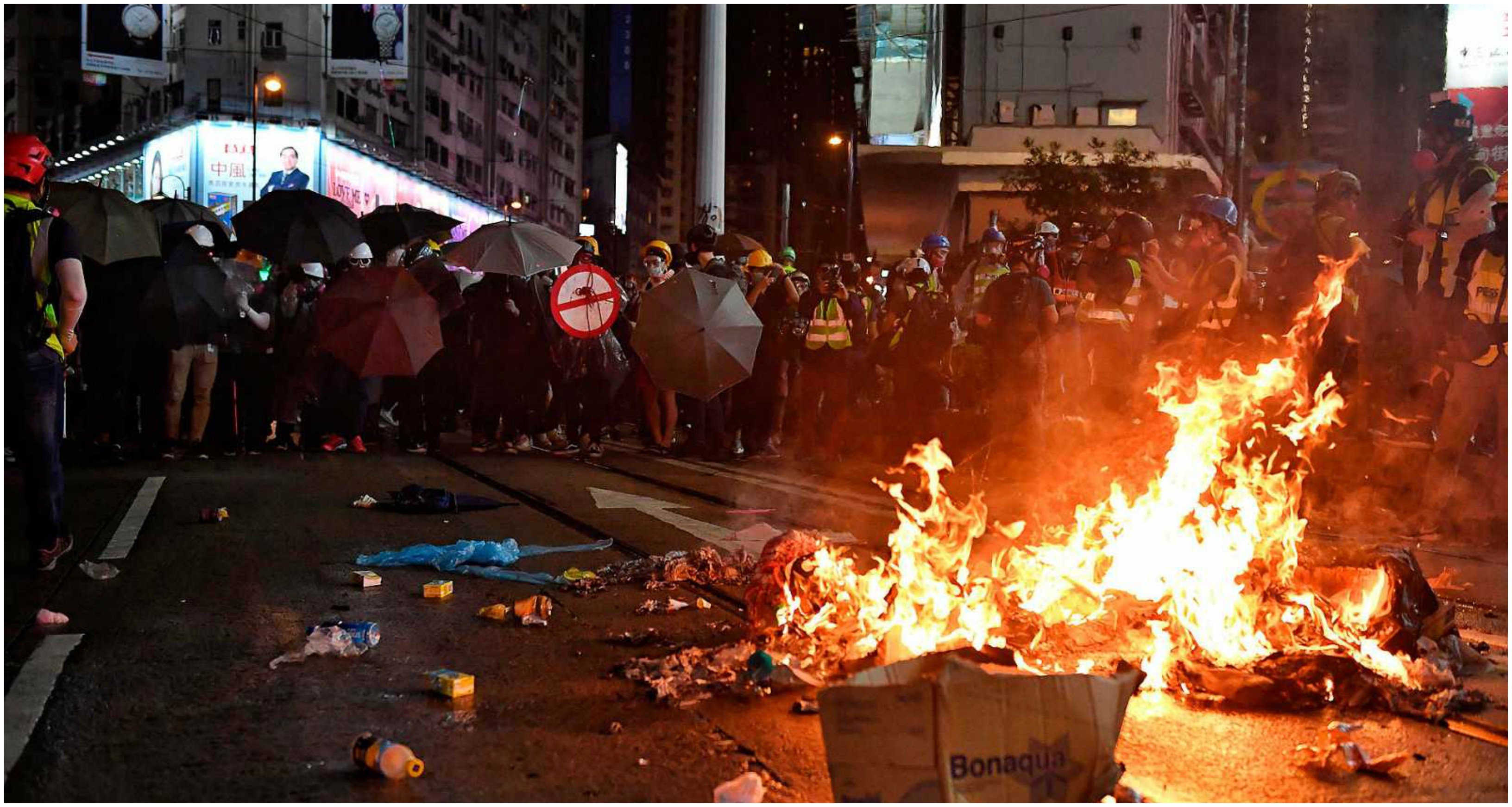 Disturbios en Hong Kong Disturbios en Hong Kong