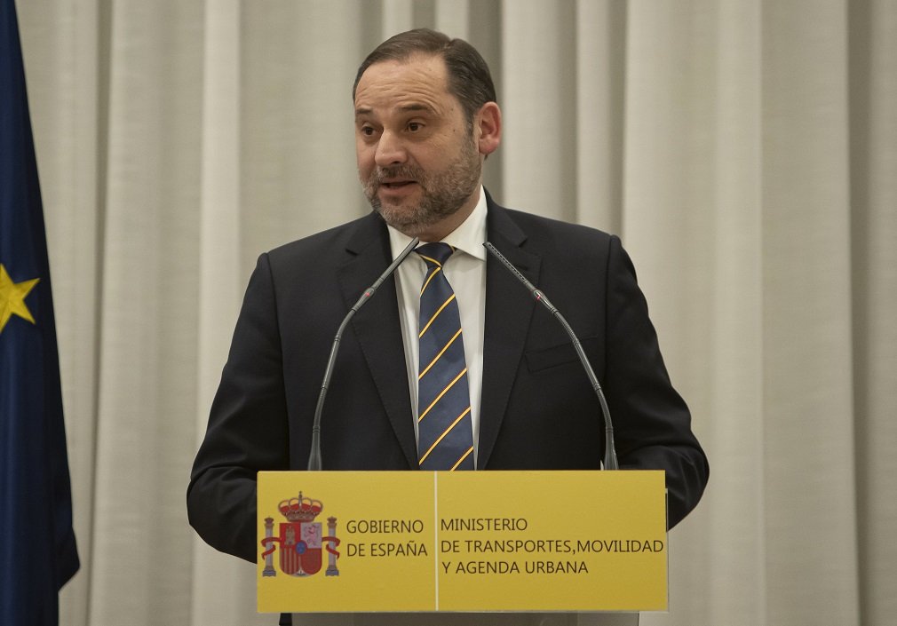 José Luis Ábalos, ministro de Transportes, Movilidad y Agenda Urbana