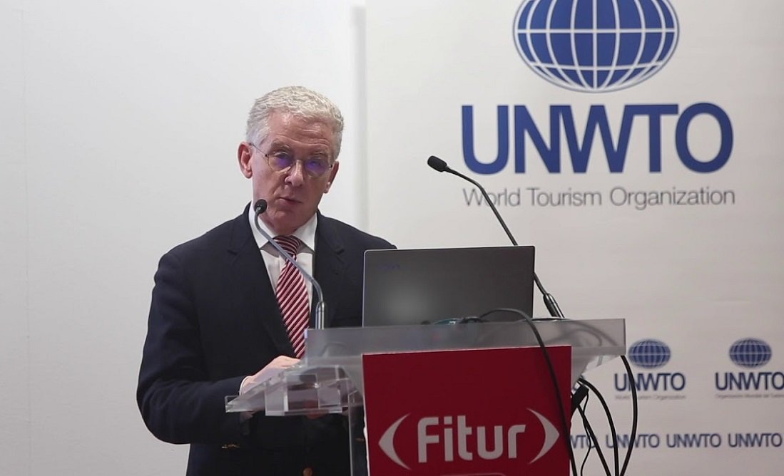 Manuel Butler, director ejecutivo de la OMT, es optimista, pero no esconde que habrá un fuerte descenso del sector del turismo por la crisis del coronavirus Manuel Butler, director ejecutivo de la OMT, es optimista, pero no esconde que habrá un fuerte descenso del sector del turismo por la crisis del coronavirus