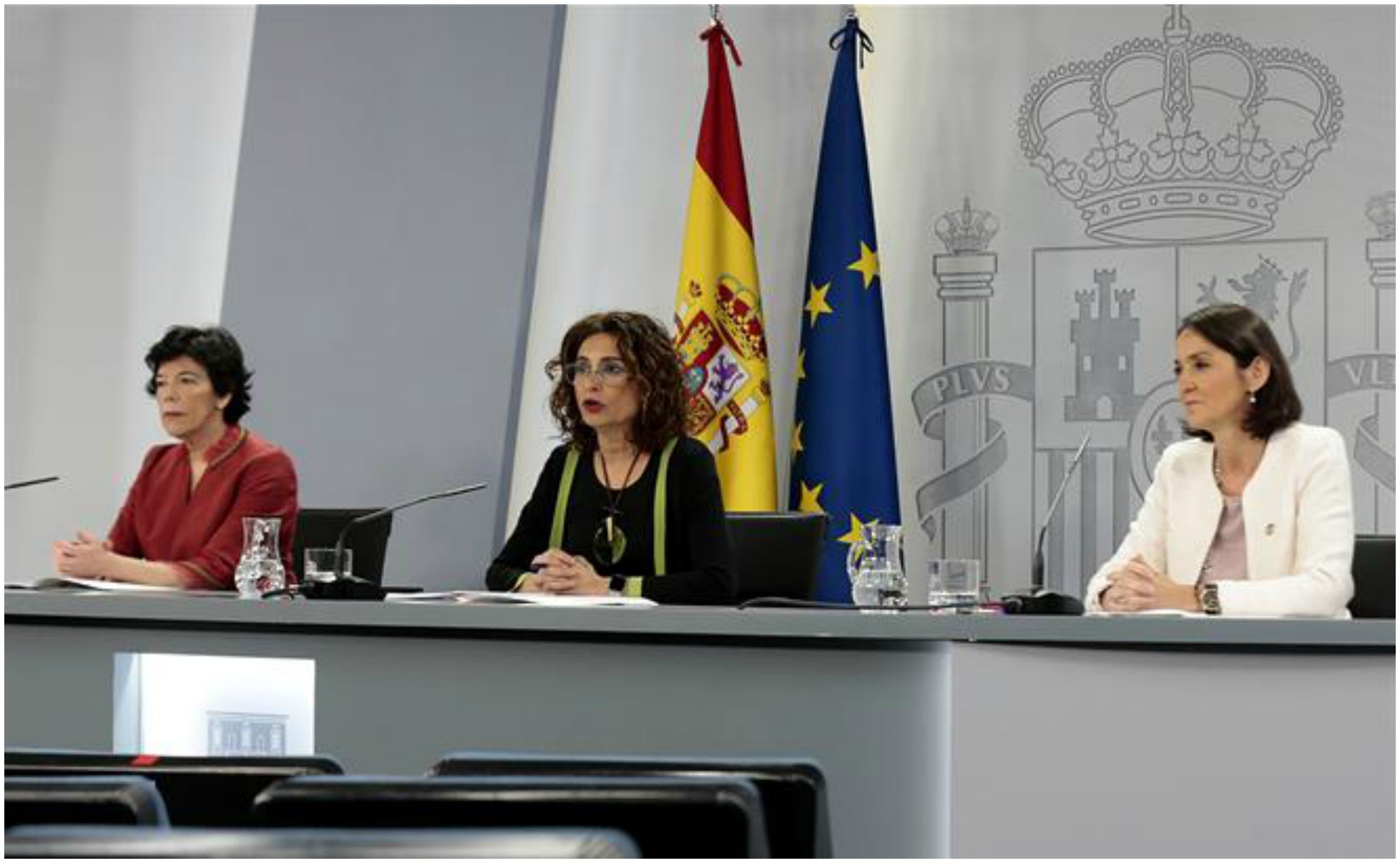 Celaá, Montero y Maroto