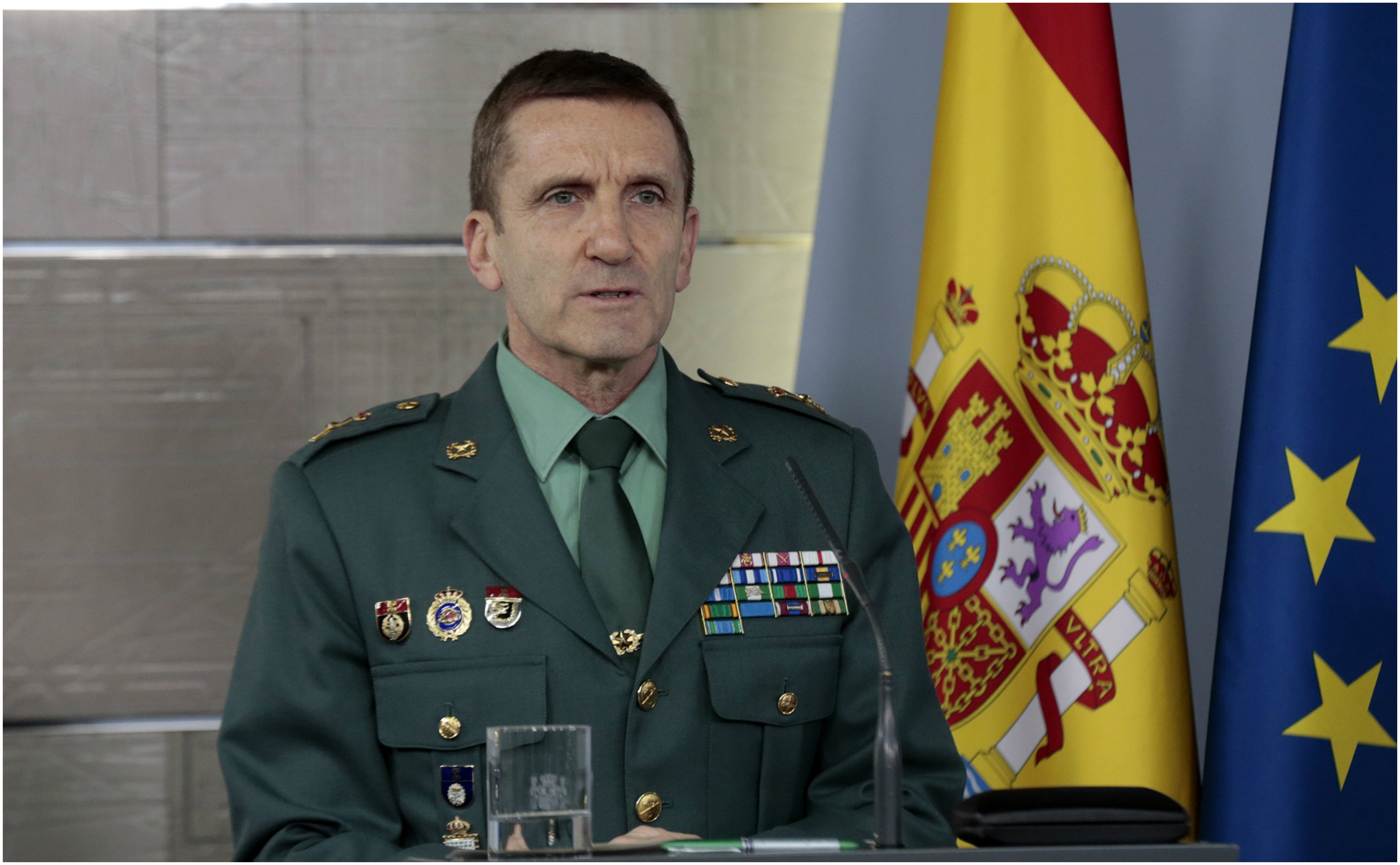 José Manuel Santiago, Jefe del Estado Mayor de la Benemérita