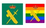 La Guardia Civil ha cambiado la bandera LGTBI que puso en el perfil oficial de la institución en Twitter