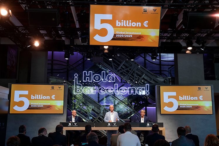 Presentación de la estrategia de futuro de Seat que garantiza empleos y producción en Martorell