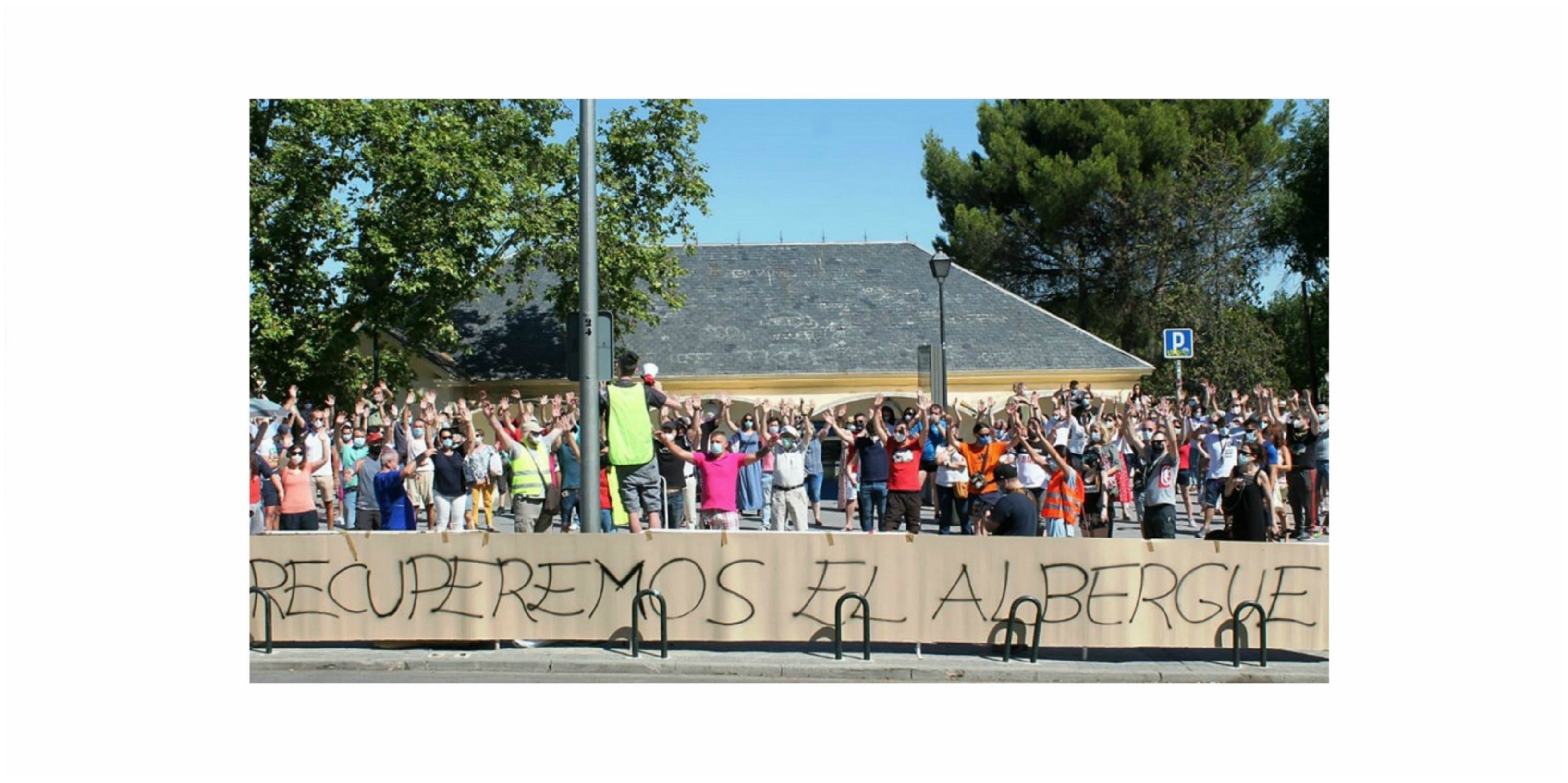 Manifestaciones de los vecinos de la Casa de Campo pidiendo una solución para el problema de los delitos protagonizados por menas