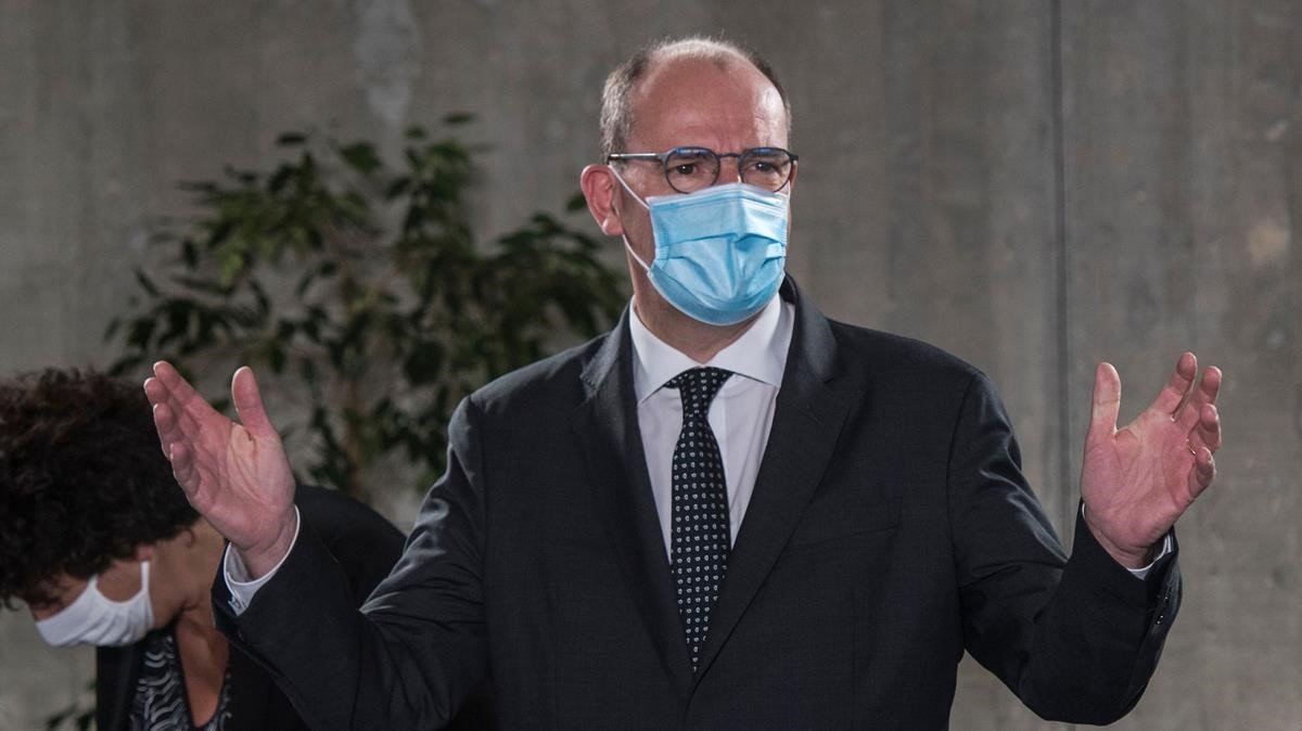 El primer ministro francés, Jean Castex El primer ministro francés, Jean Castex