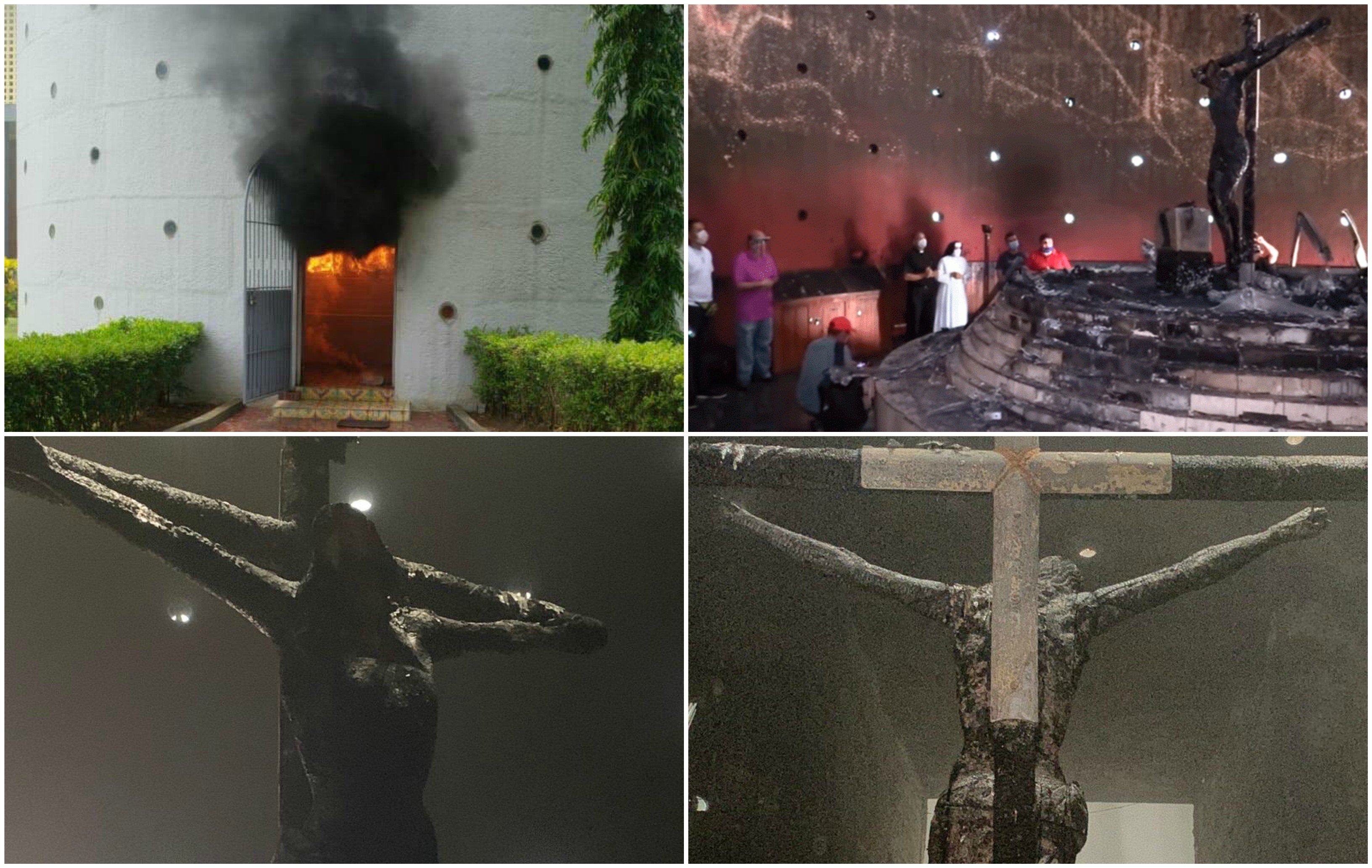 Nicaragua. Nuevo ataque contra un templo católico: un desconocido provocó un incendio y destruyó el sagrario en la catedral de Managua Nicaragua. Nuevo ataque contra un templo católico: un desconocido provocó un incendio y destruyó el sagrario en la catedral de Managua