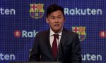 Hiroshi Mikitani, presidente y CEO de Rakuten, que es el principal patrocinador del Fútbol Club Barcelona