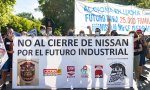 Una de las manifestaciones contra el cierre de Nissan que tuvo lugar en Madrid