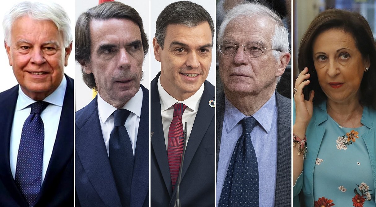 Margarita Robles se ha convertido en la antipodemita del Gobierno. González y Aznar le apoyan