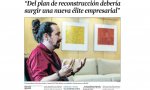 Entrevista de dos páginas y La Vanguardia no el pregunta a Pablo Iglesias sobre la imputación de Podemos. ¡Qué vergüenza!