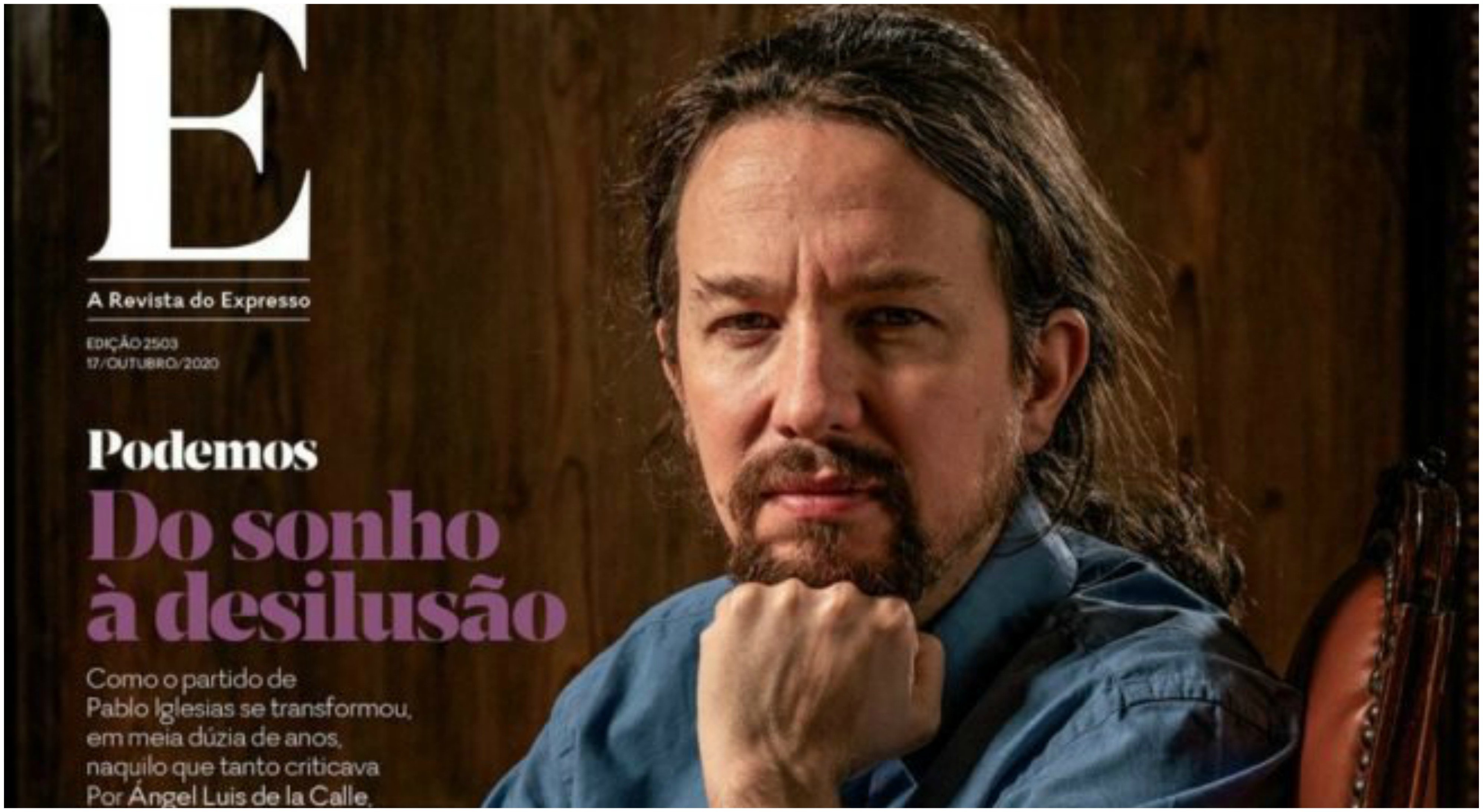 La prensa portuguesa 'cala' a Pablo Iglesias La prensa portuguesa 'cala' a Pablo Iglesias