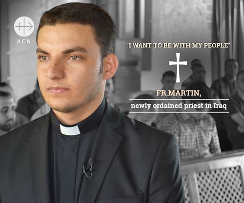 Irak. "El Estado Islámico quiere eliminar el cristianismo, pero yo he decidido quedarme", dice el sacerdote iraquí Martin Baani