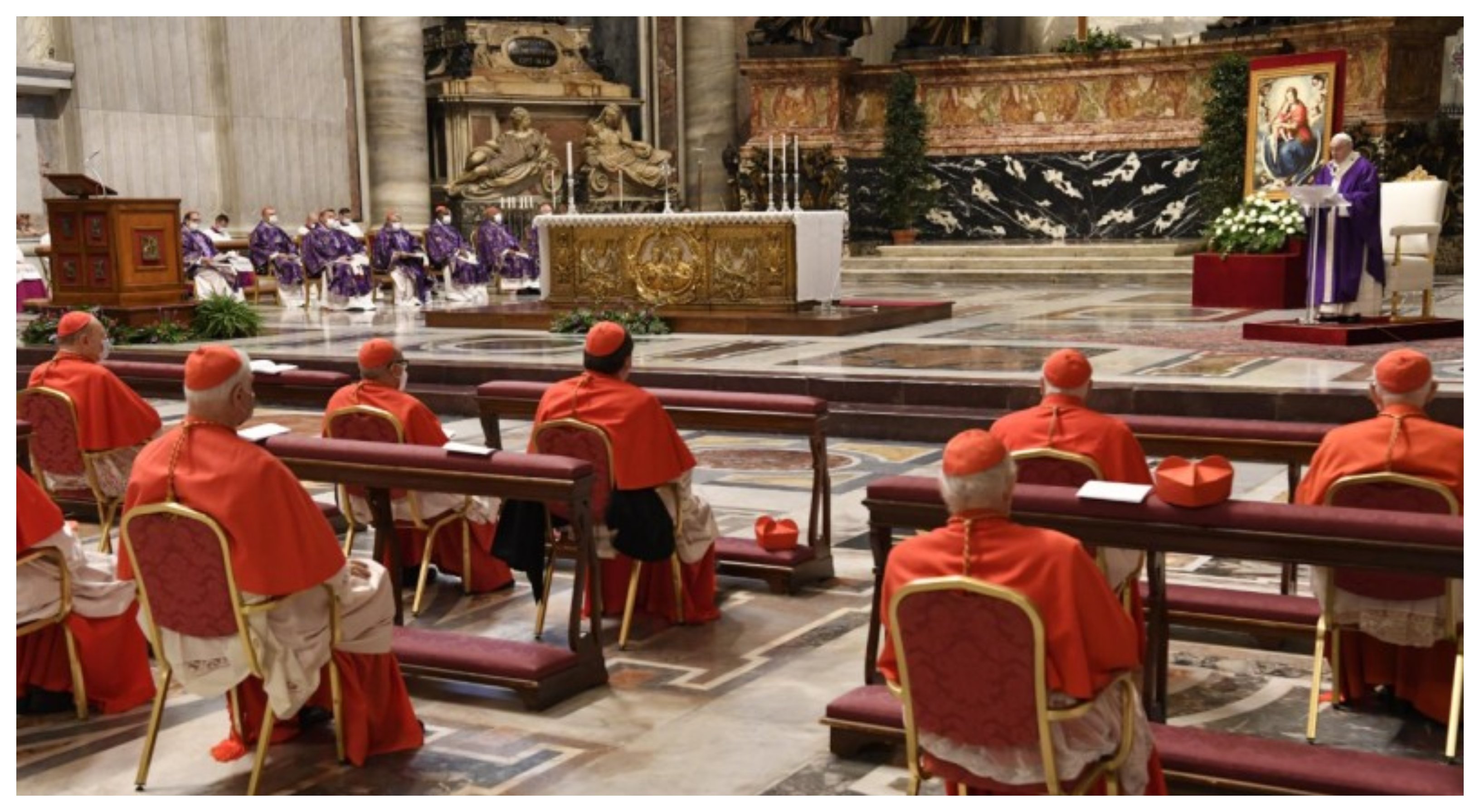 Domingo 29 de noviembre, misa con los nuevos 13 cardenales de Francisco Domingo 29 de noviembre, misa con los nuevos 13 cardenales de Francisco