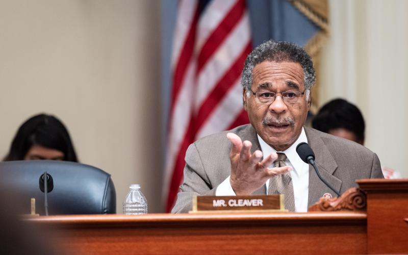 El congresista demócrata Emanuel Cleaver quería su momento de gloria y lo ha conseguido