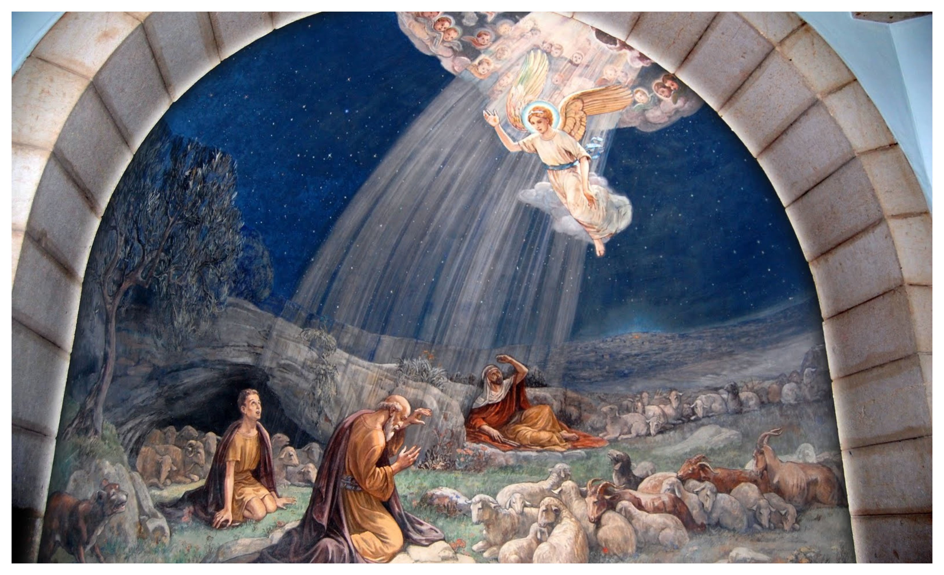 Anuncio del ángel a los pastores Anuncio del ángel a los pastores