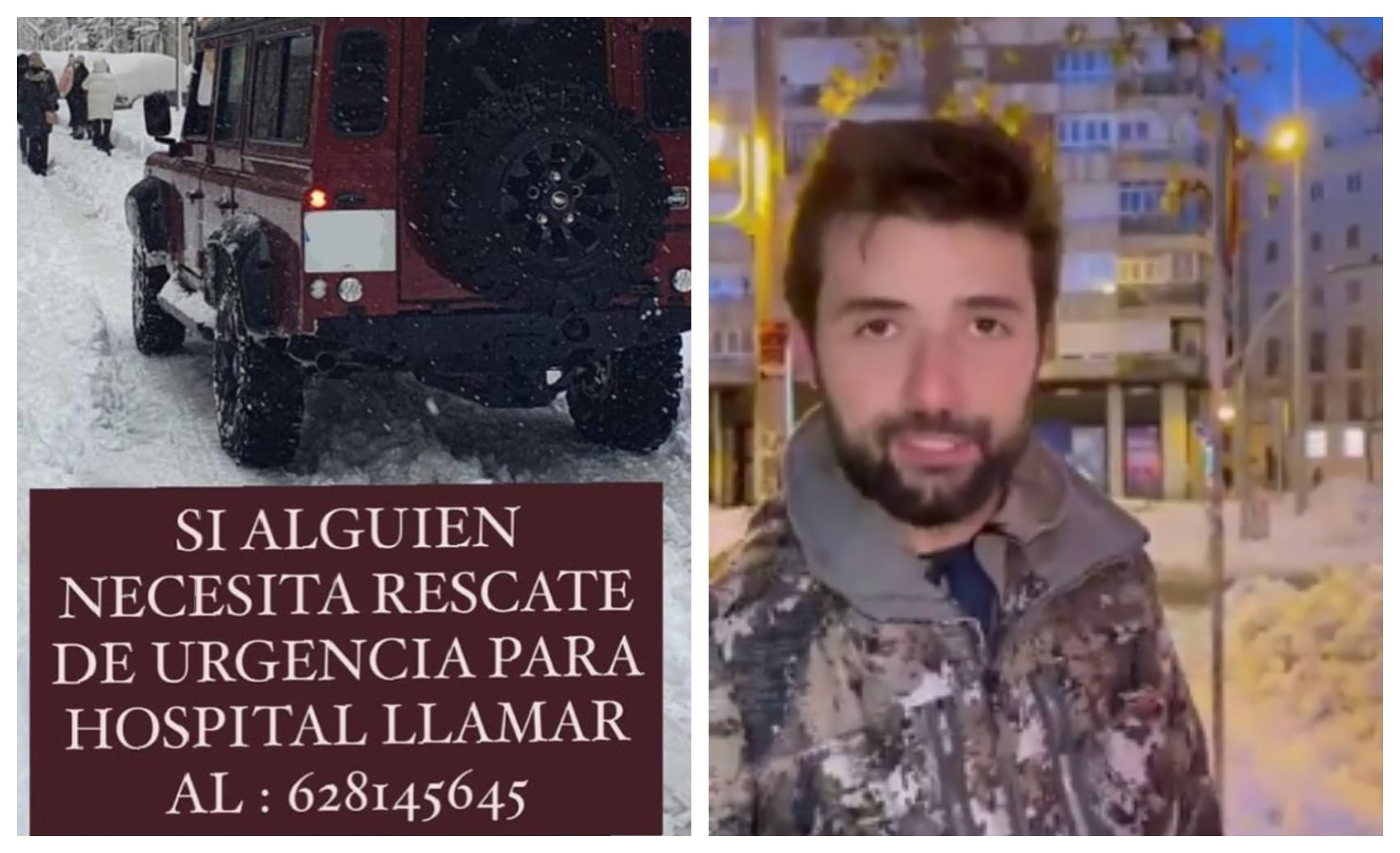 Los cuatro por cuatro se organizan... civilmente para ayudar a los sanitarios y a los enfermos