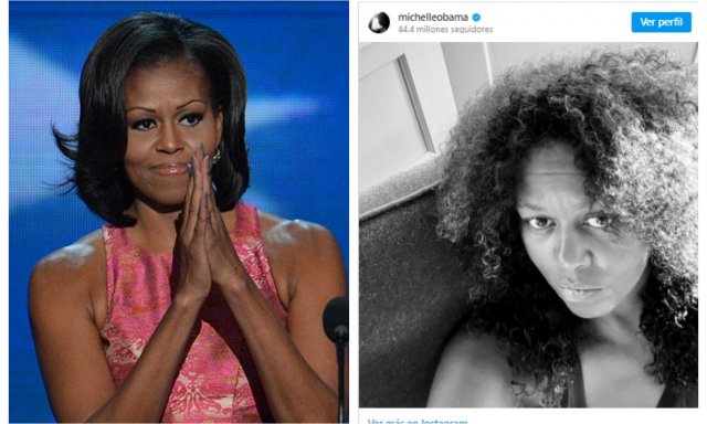 Michelle Obama, antes como primera Dama de EE.UU. y después, ya como expresidenta