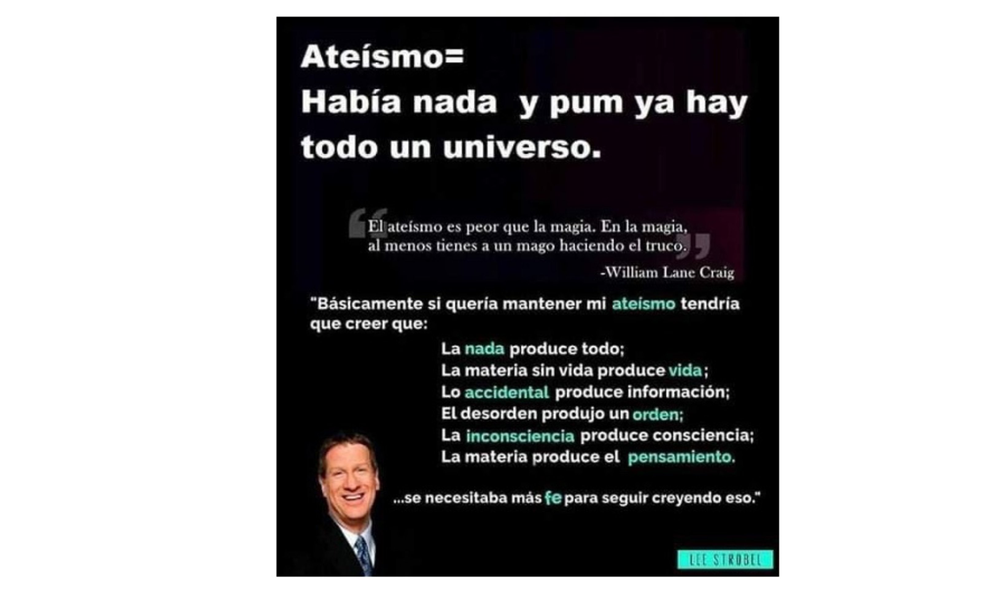 Lo maravilloso no es que exista Dios sino que exista algo Lo maravilloso no es que exista Dios sino que exista algo