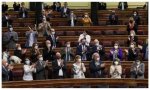 Los parlamentarios aprobaron la eutanasia "ovacionándose a sí mismos". Lo más clarificador: entre los firmantes, partidos de derechas... de derecha pagana: como Cs, PNV. PDeCAT, Junts o  Coalición Canaria
