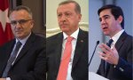 Naci Agbal, Recep Tayyip Erdogan y Carlos Torres