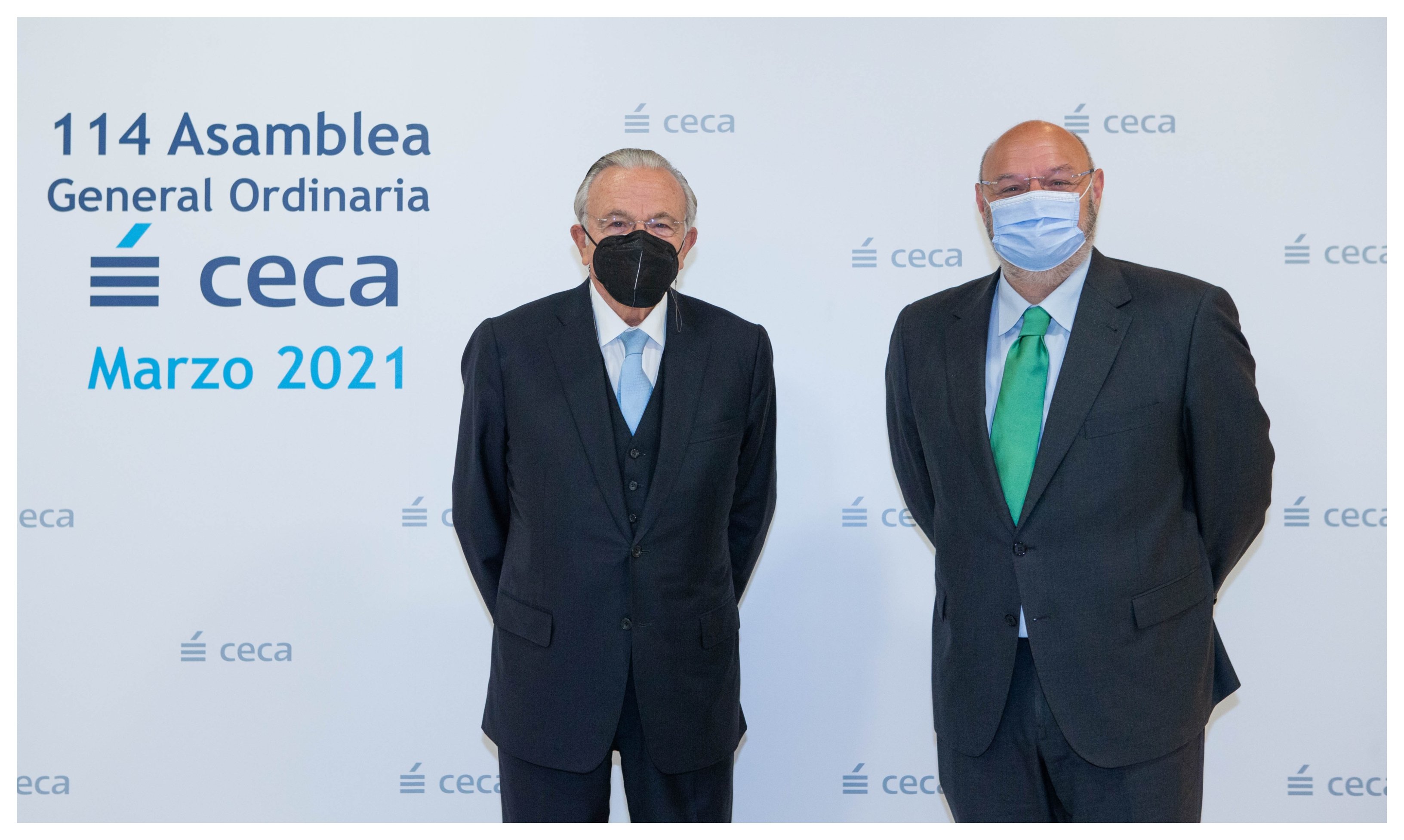 Isidro Fainé y José María Méndez