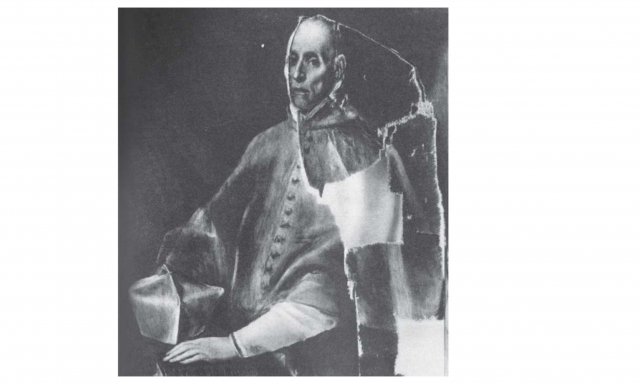 Lienzo profanado. Retrato del Cardenal Tavera de El Greco