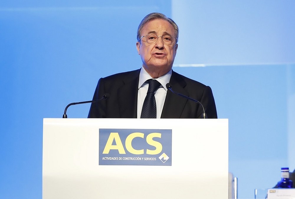 Florentino Pérez no piensa en retirarse sino en mantenerse al frente de un grupo de infraestructuras aún más grande