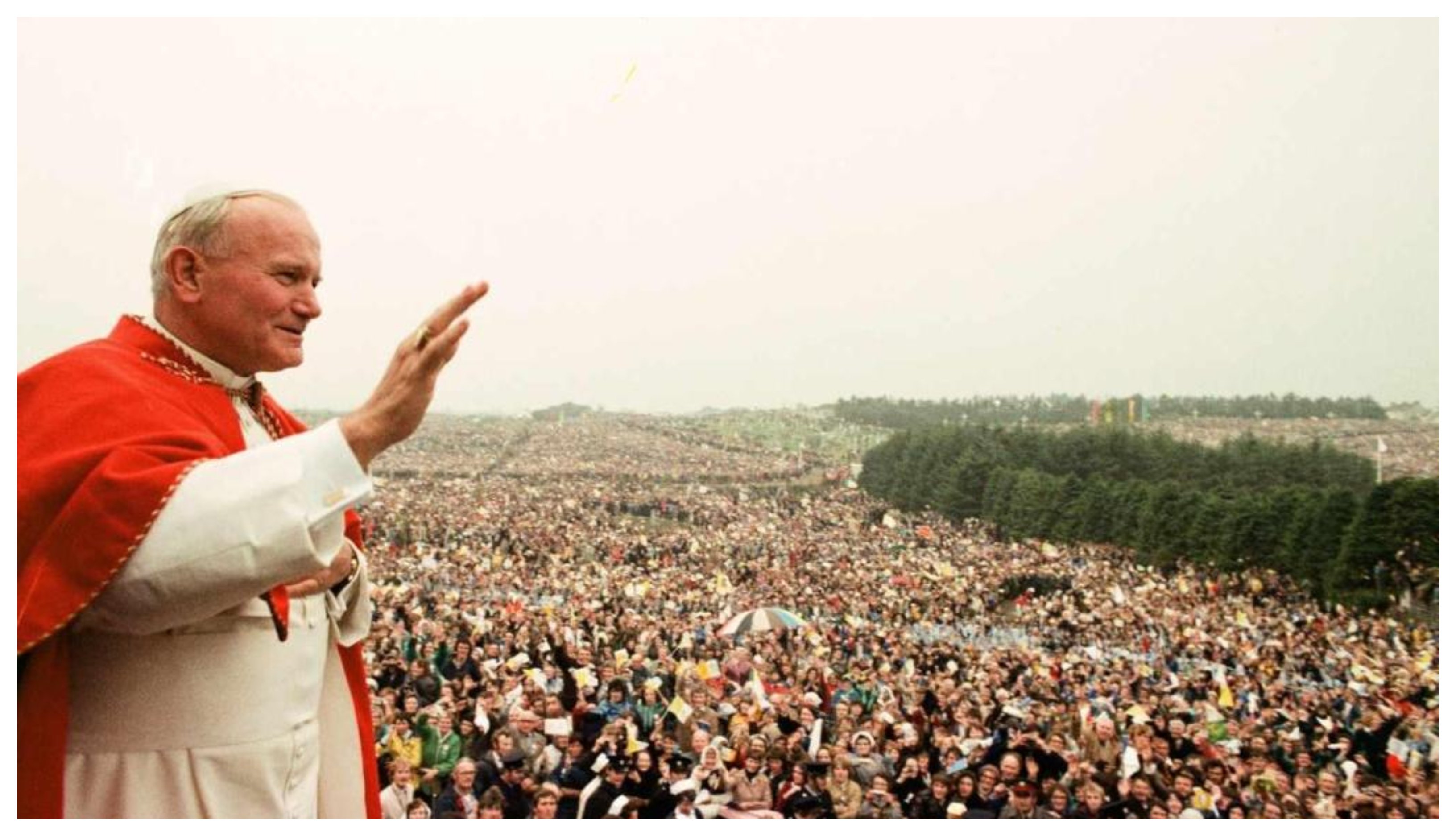 Juan Pablo II en Drogheda, Irlanda Juan Pablo II en Drogheda, Irlanda