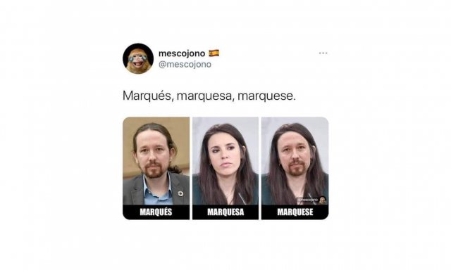 Marqués, Marquesa y Marquese
