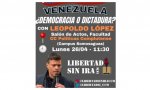 Censura Podemos. Cancelada una charla en la Universidad Complutense del opositor venezolano Leopoldo López