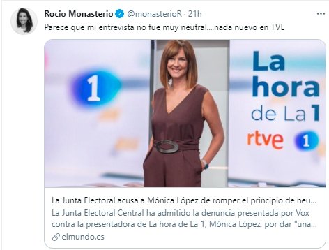Entrevista Mónica López