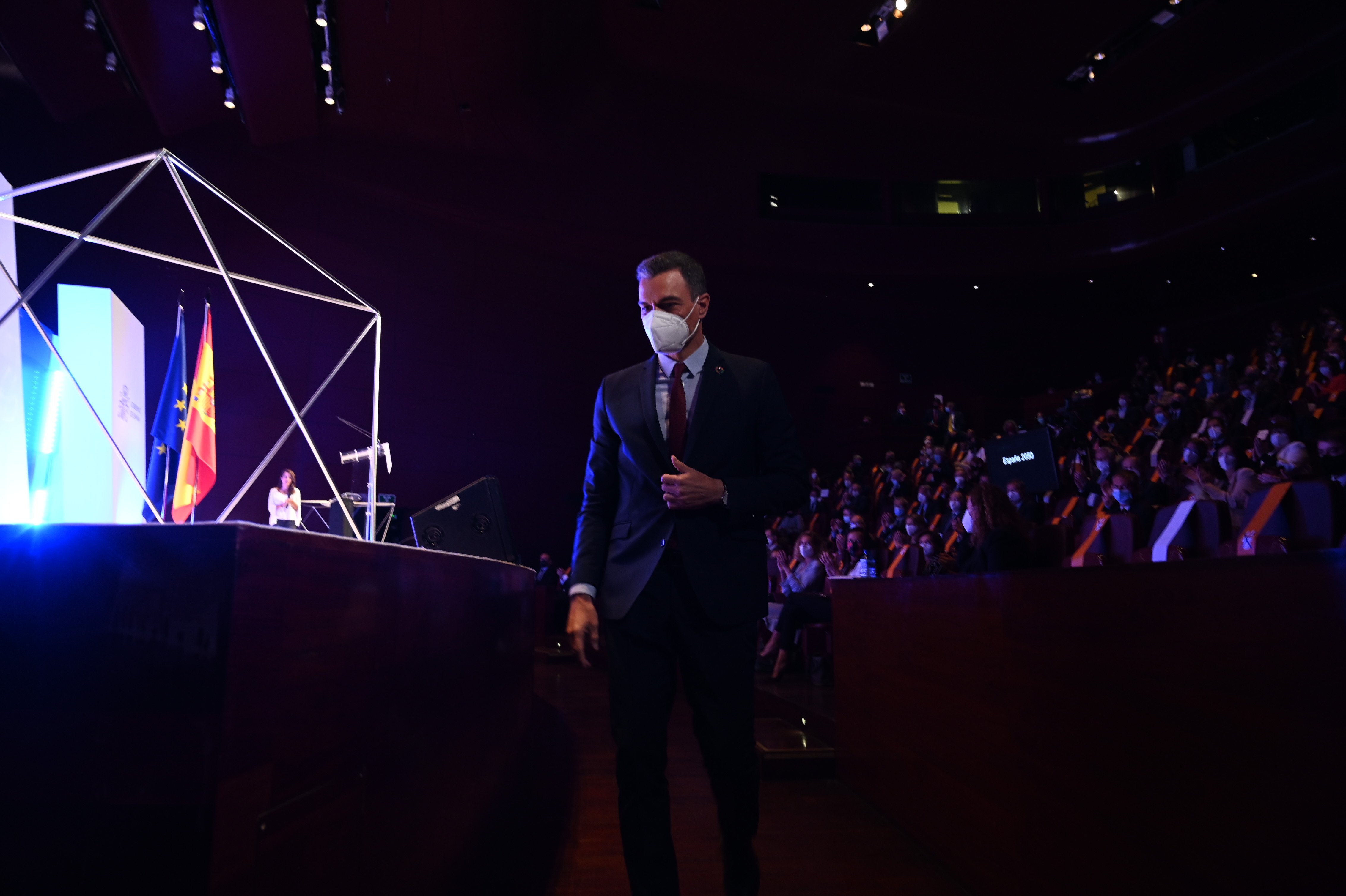 Desde Moncloa no han escatimado esfuerzos para que la presentación de la Agenda 2050 fuera un éxito, al menos, de público