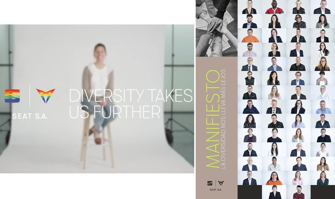Seat, discípulo del NOM y de lo políticamente correcto, quiere concienciar a los empleados y a la sociedad “de la importancia de celebrar y respetar la diversidad” Seat, discípulo del NOM y de lo políticamente correcto, quiere concienciar a los empleados y a la sociedad “de la importancia de celebrar y respetar la diversidad”