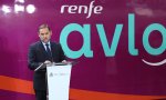 El ministro de Transportes, José Luis Ábalos, fue el encargado de inaugurar AVLO, el AVE 'low cost' de Renfe